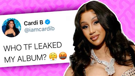 cardi b leaks|[FRESH LEAK] Cardi B